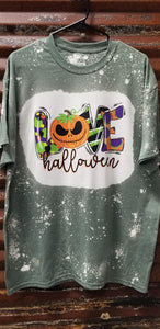 Bleached T shirt  LOVE halloween