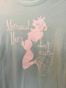 Mermaid hair short sleeve shirt
